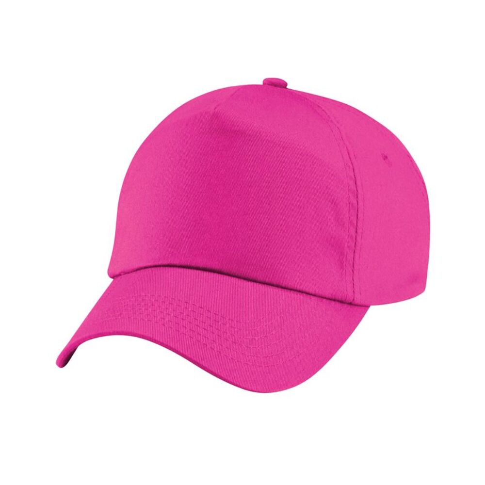 Beechfield Childrens/Kids Original 5 Panel Cap / Fuchsia
